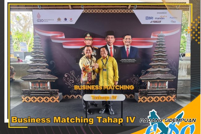 Walikota Padang Sidempuan, Irsan Efendi Nasution Ikuti  Business Matching Tahap IV di Bali Nusa Dua Convention Center