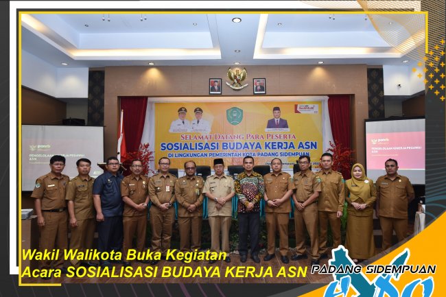 PEMKO PADANG SIDEMPUAN GELAR SOSIALISASI BUDAYA KERJA ASN