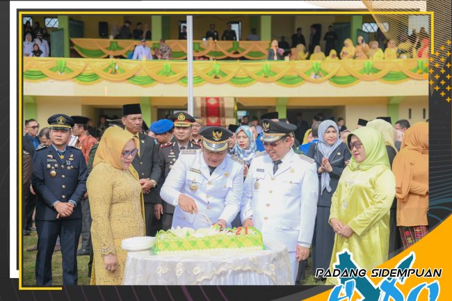 Upacara HUT Pemko Padang Sidempuan Ke-21