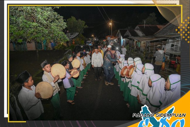 Walikota Padang Sidempuan hadiri Peringatan Maulid Nabi Muhammad SAW di Desa Tinjoman