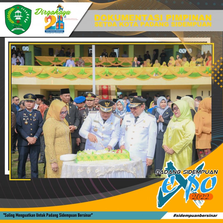 Upacara HUT Pemko Padang Sidempuan Ke-21