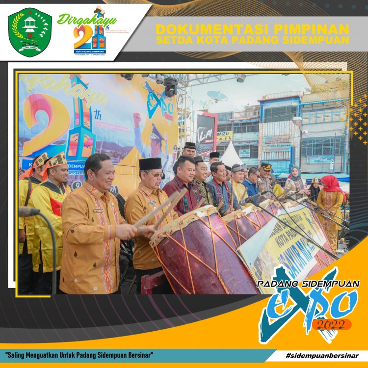 Walikota Buka Sidempuan Expo 2022
