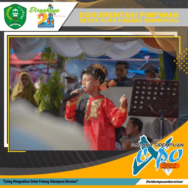 Bupati Tapsel & Paluta Turut Ramaikan Padang Sidempuan Expo 2022
