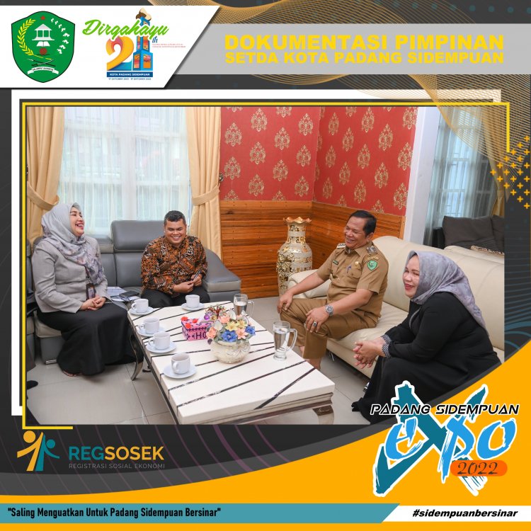 Walikota Padang Sidempuan Awali Pendataan Regsosek Tahun 2022