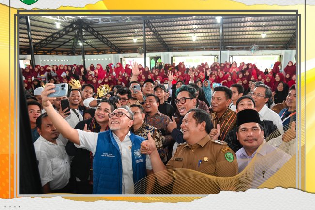 Kunjungi Padang Sidempuan : Mendag RI Zulkifli Hasan Bawa Pasha Ungu dan Uya Kuya
