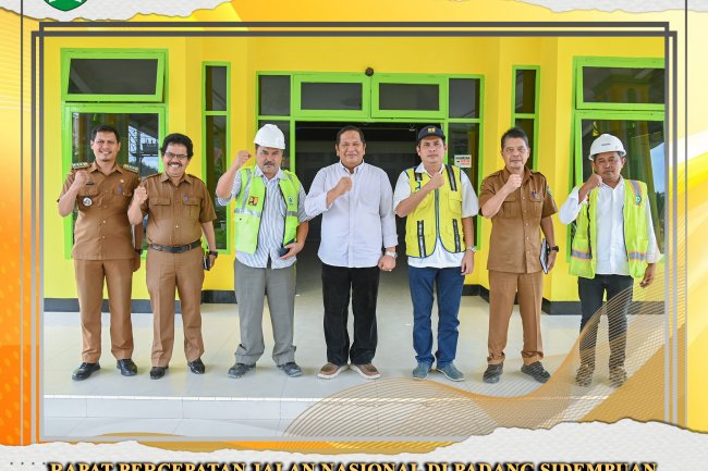10 KM Status Jalan Nasional di Padang Sidempuan Akan di Perbaiki Balai Besar Jalan  Nasional