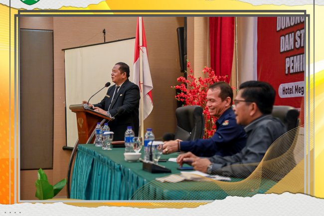 Wali Kota Hadiri Rapat Koordinasi  Dukungan Pemerintah Daerah Suksesi Pemilu Serentak 2024
