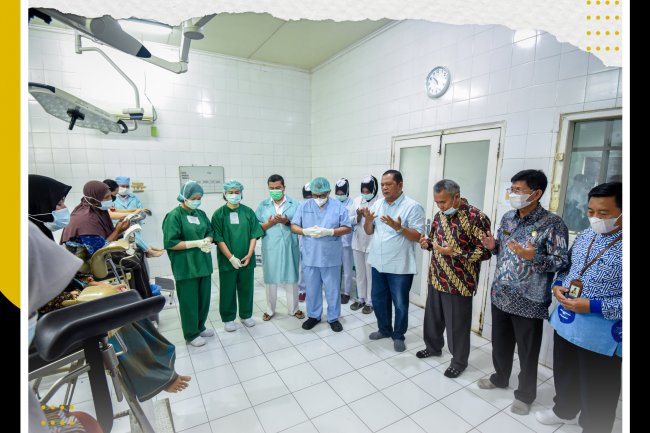 Wali Kota Padang Sidempuan Meninjau Pelaksanaan Pelayanan KB Kontap