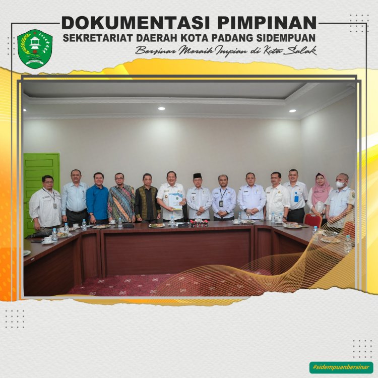 Walikota Terima Naskah Akademik Perubahan Nama Padang Sidempuan Menjadi Padangsidimpuan