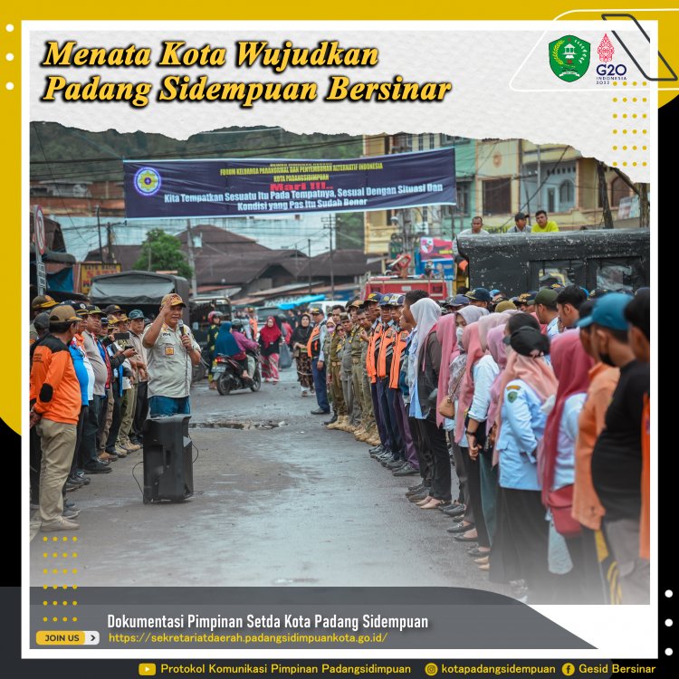Wali Kota Pimpin Apel Sore ASN di Jalan Thamrin