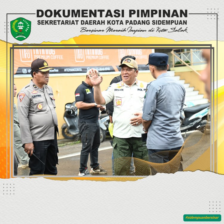 Wako Irsan Perintahkan Dishub padang Sidempuan Tertibkan Parkir Di Seputaran Jl. thamrin