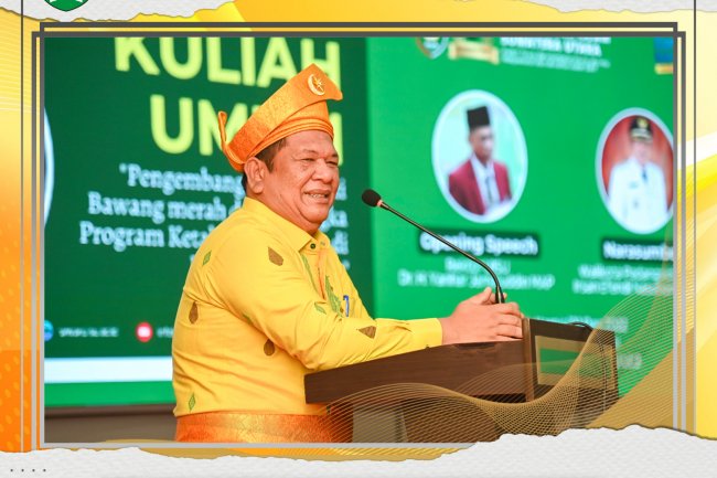 Wali Kota Padang Sidempuan Irsan Efendi Nasution Berikan Kuliah Umum di UISU