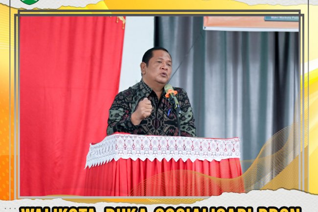 Walikota Buka Sosialisasi Desain Besar Olahraga Nasional 