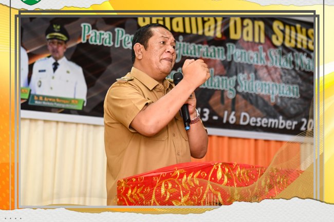 Walikota Buka Kejuaran Pencak Silat Walikota Cup 2022