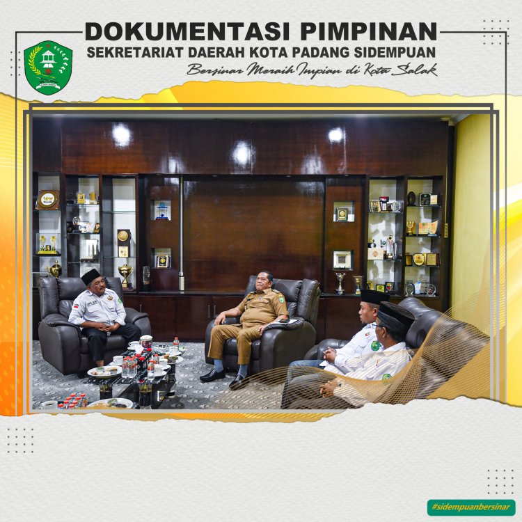 DPD IKM Bertemu Walikota Padang Sidempuan