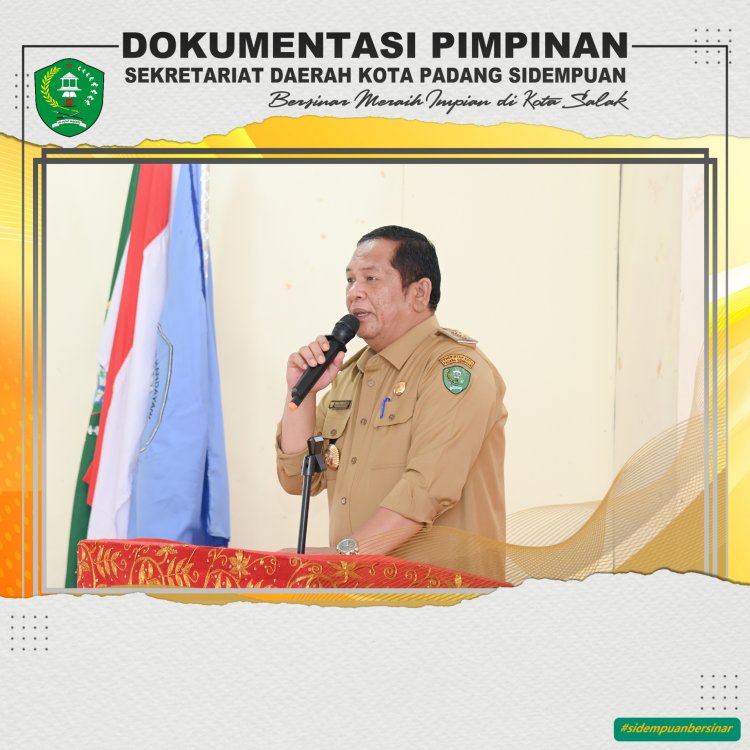 Wali Kota Padang Sidempuan salurkan ZIS ASN 