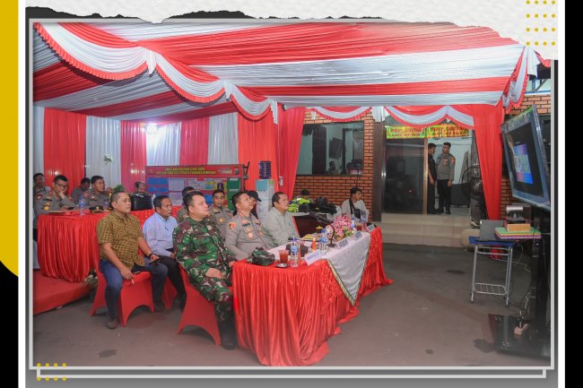 Walikota bersama Forkopimda Ikuti Dialog Interaktif Bersama Kapolri dan Panglima TNI