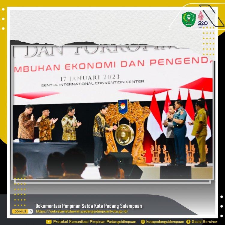 Walikota Hadiri RAKORNAS FORKOPIMDA Tahun 2023 di Jawa Barat