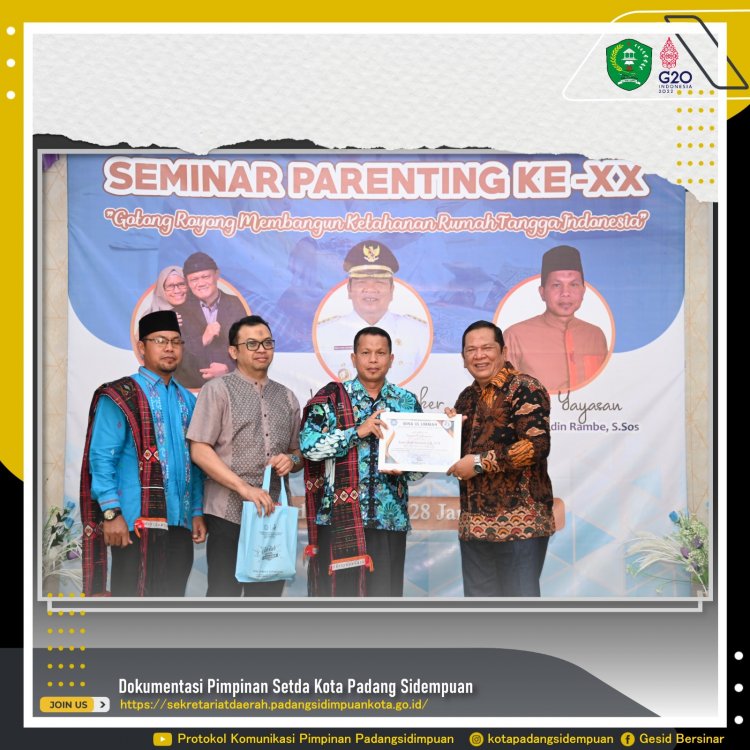 Yayasan Pendidikan Bina Ul-Ummah (SIT) Bunayya Padang Sidempuan laksanakan seminar parenting ke XX