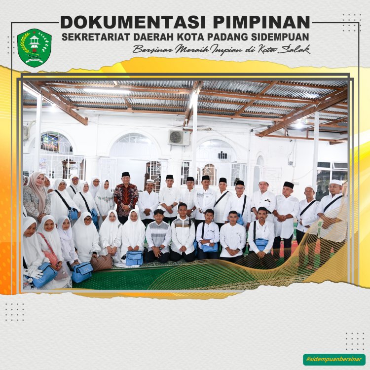 Walikota Lepas Keberangkatan Jamaah Umroh PT.GRAND SHAFA NAULI