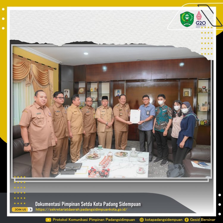 Entry Meeting Tim Pemeriksa Interim BPK, Pemko Padang Sidempuan Harapkan Opini WTP Lagi