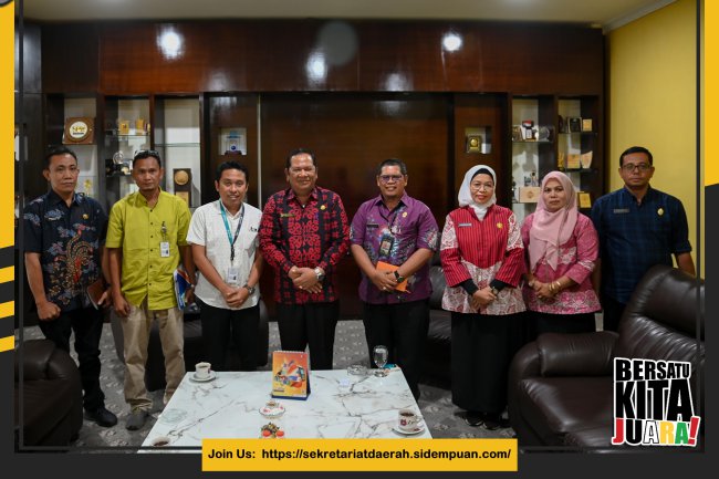 Wako Irsan Efendi Nasution Bertemu Dengan Kacab Perum Bulog Subdivre, Ini Yang Dibahas !!!