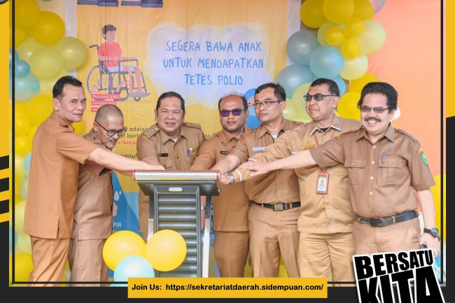 Mulai Hari Ini, Pemko Padang Sidempuan Laksanakan Sub Pin Polio