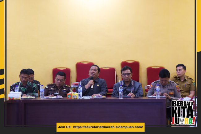 Walikota Pimpin Rapat TPID