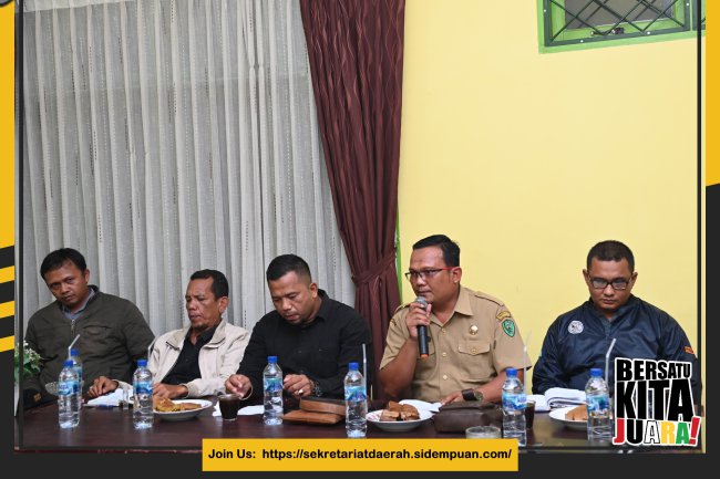 Menindaklanjuti Atensi Mendagri Tentang Penanganan Laju Inflasi, Wako Irsan Pimpin Rapat Bersama Penyuluh Pertanian