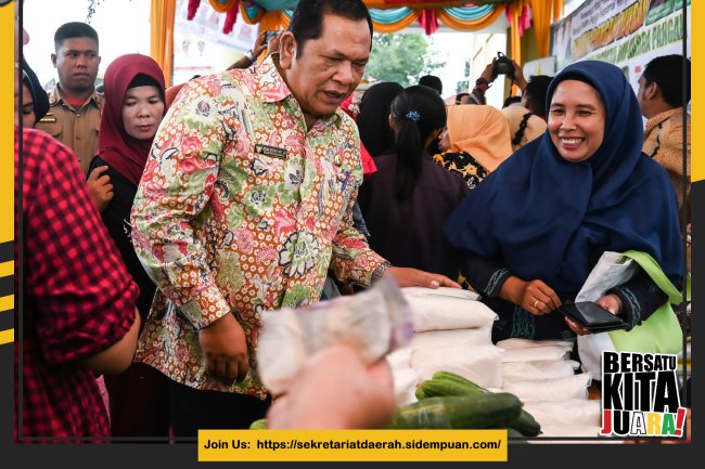 Jaga Laju Inflasi, Pemko Padang Sidempuan Laksanakan Gerakan Pangan Murah