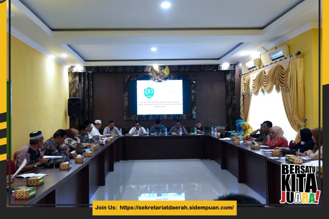 Wakil Walikota Pimpin Rapat MTQ ke XXII