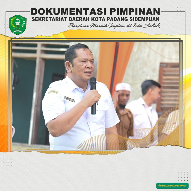 Walikota Serahkan Sertifikat Pendaftaran Tanah Sistem Lengkap (PTSL) di Desa Rimba Soping