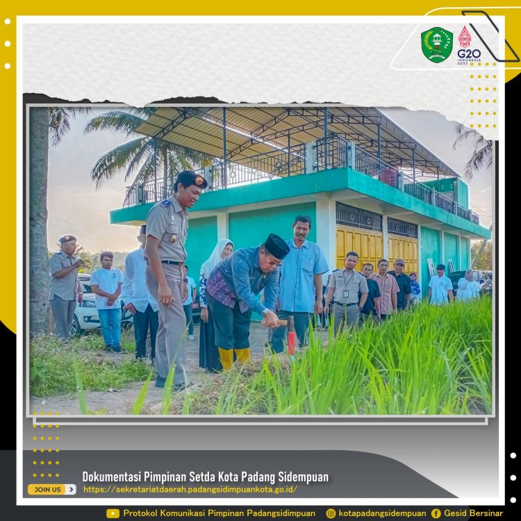 Wawako Arwin Laksanakan Aksi GEMA PATAS di Kel. lubuk Raya
