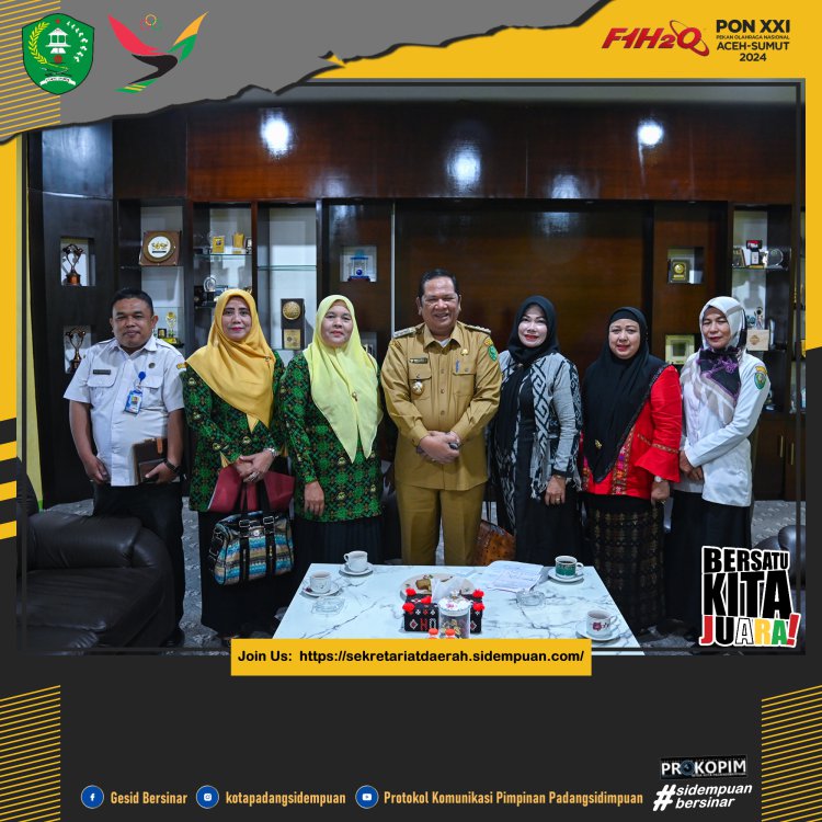 Panitia Manasik Haji Akbar Tingkat R A Bertemu Wako Irsan