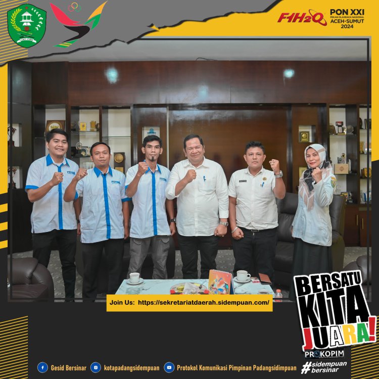 Walikota Terima Audiensi AFK Padang Sidempuan