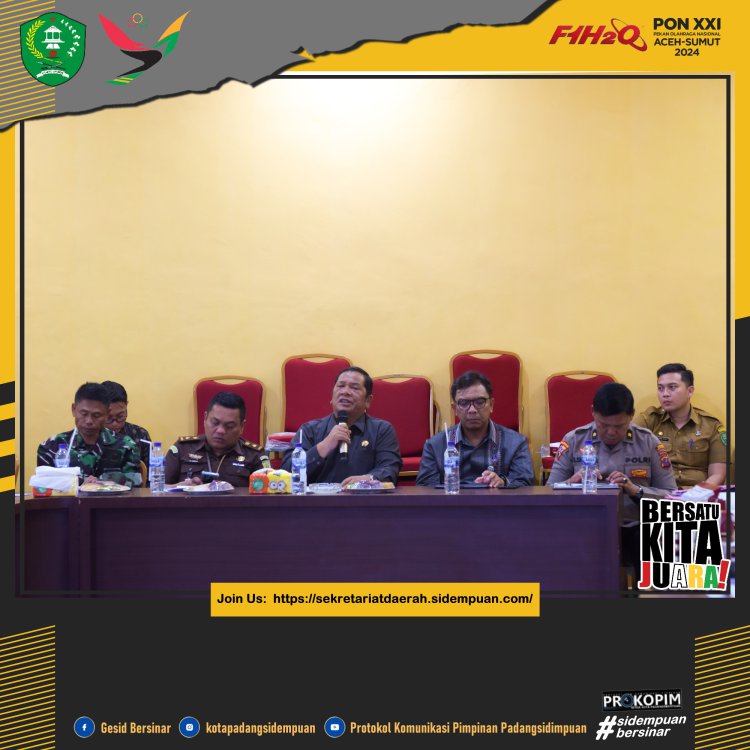 Walikota Pimpin Rapat TPID
