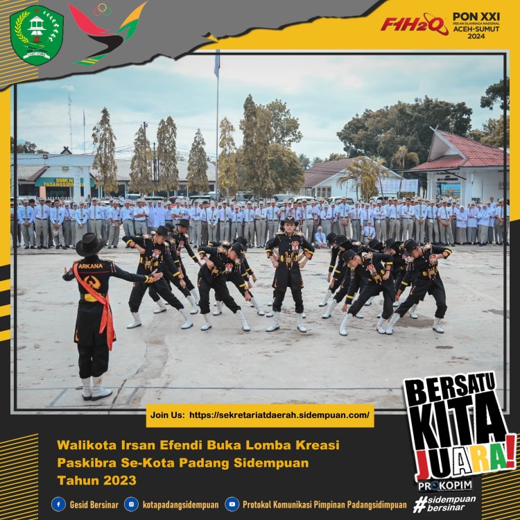 Walikota Irsan Efendi Nasution Buka LKBB Tingkat Kota Padang Sidempuan