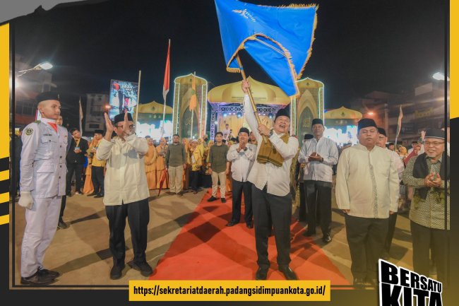 Musabaqoh Tilawatil Qur’an (MTQ) XXII tingkat Kota Padang Sidempuan Tahun 2023 Ditutup Wako Irsan