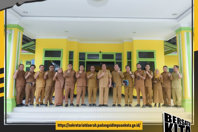 Walikota Irsan Efendi Terima Kunjungan Kepala Biro Organisasi Setda ProvSU Bahas Pembentukan Dua UPTD