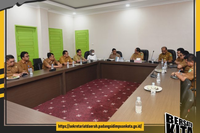 Walikota Padang Sidempuan Irsan Efendi menyambut hangat kehadiran Tim Badan Pemeriksa Keuangan (BPK) RI Perwakilan Provinsi Sumatera Utara (Sumut) terkait Pemeriksaan atas Laporan Keuangan Pemerintah Daerah Kota Padang Sidempuan Tahun Anggaran 2022