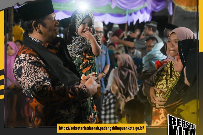 Hari ke Dua Safari Isra mikraj Wako Irsan Sambangi Masjid Takorrub Siharang Karang