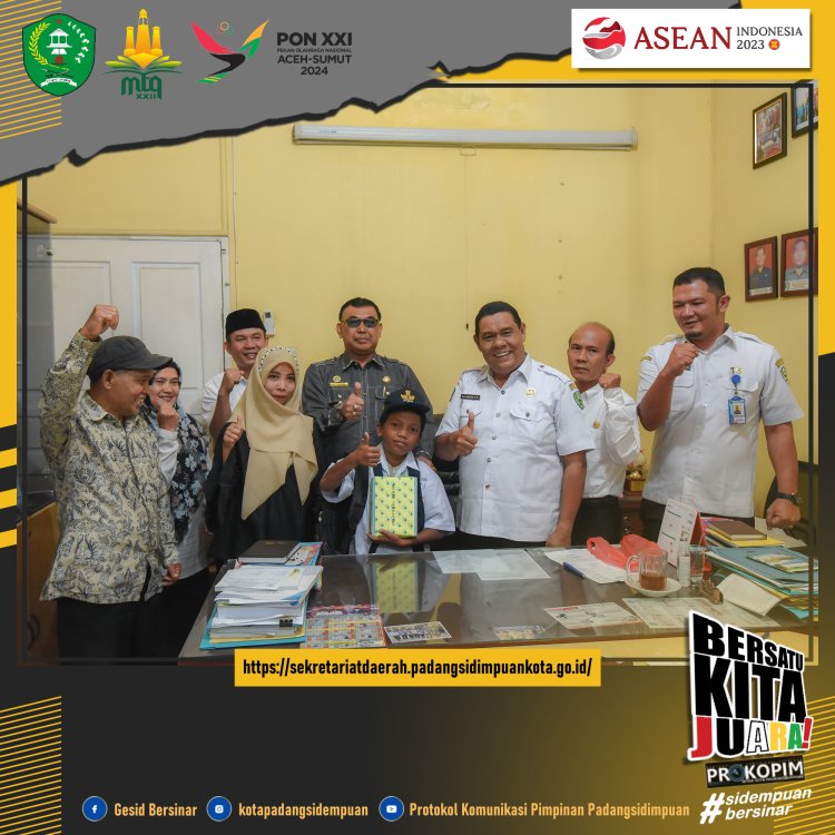 Wako Irsan Instruksikan Kadis Pendidikan Bergerak Cepat, Setelah Mendengar Kabar Ada Anak Putus Sekolah Di Padang Sidempuan