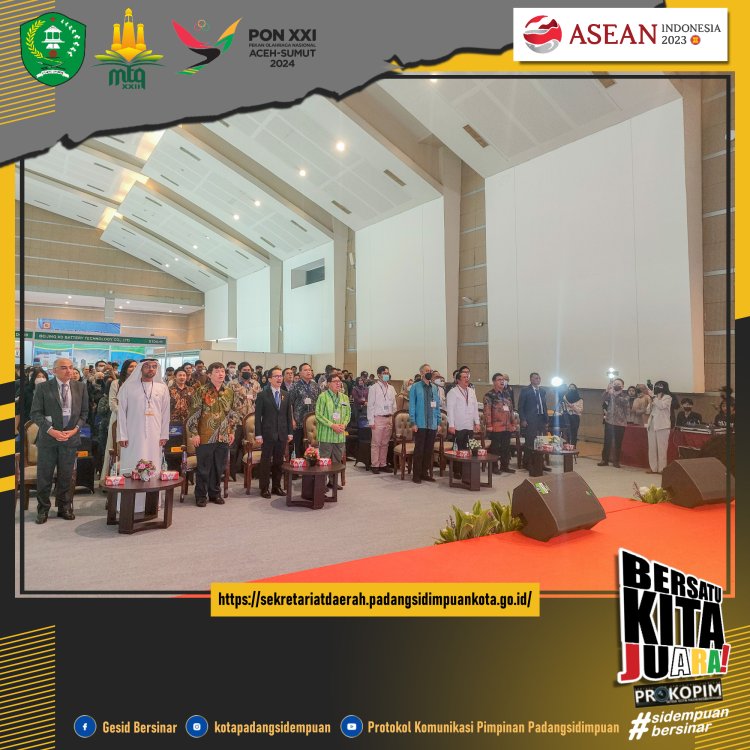 Wali Kota Padang Sidempuan  menghadiri ASEAN's Largest Trade Show for Solar Energy, Energy Storage, Smart Energy, Eco Friendly Product.