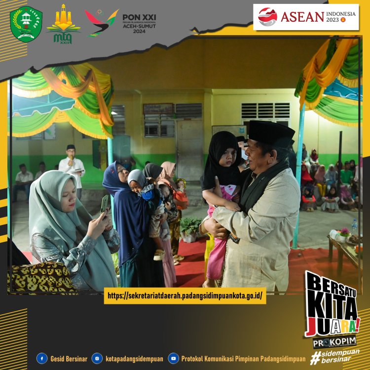 Wali Kota Pimpin Safari Isra' Mi'raj Sekaligus Menyambut Bulan Suci Ramadhan di Kelurahan Timbangan