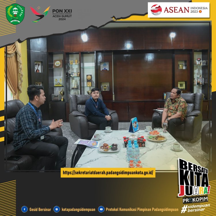 Terima Audiensi POSI, Walikota: Saya Ingin Kegiatan Ini Menjadi Support Buat Anak-anak Untuk Lebih Giat Belajar