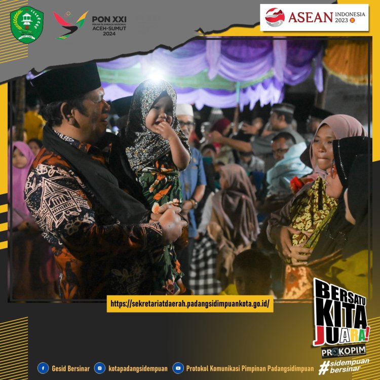 Hari ke Dua Safari Isra mikraj Wako Irsan Sambangi Masjid Takorrub Siharang Karang