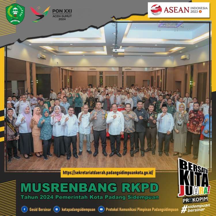 Musrenbang Merupakan Salah Satu Sarana untuk memperkuat koordinasi antar perangkat daerah