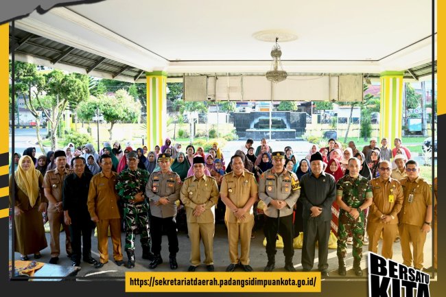 Pemko Padang Sidempuan Salurkan 4000 Paket Bantuan Sosial