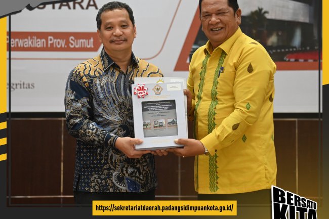 Pemko Padang Sidempuan raih WTP Tiga kali Berturut-turut