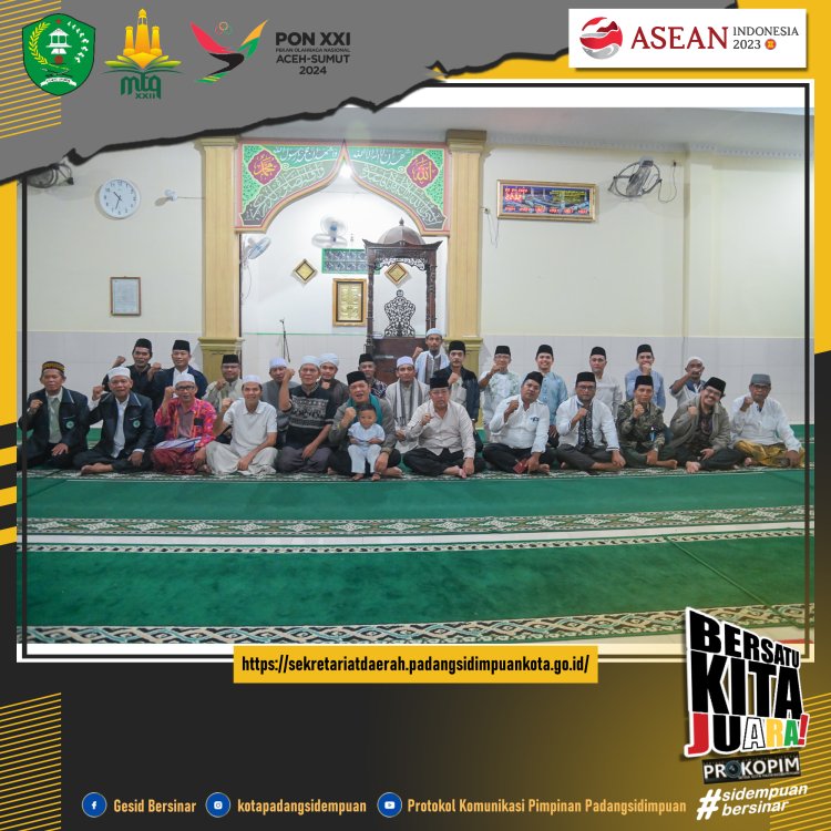 Pemkot Padang Sidempuan Lanjutkan Safari Ramadhan di Desa Aek Tuhul